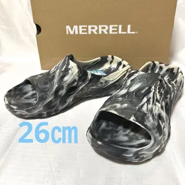 머렐 하이드로 슬라이드 2 블랙/화이트 26cm 미사용품