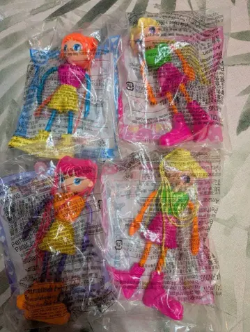 맥도날드 밀토이 BETTY SPAGHETTY 4개 세트