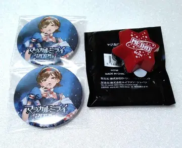 MEIKO 메이코 매지컬 미라이 2025 캔뱃지 링라이트 세트