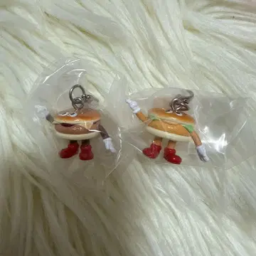 FLAVORS 메지루시 액세서리 치즈버거 치킨버거 2종 세트