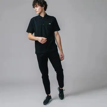 새상품급 LACOSTE 라코스테 반팔 포켓 피케 셔츠 네이비 3 S