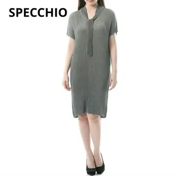 스페치오 SPECCHIO PLEATS 보타이 원피스 40