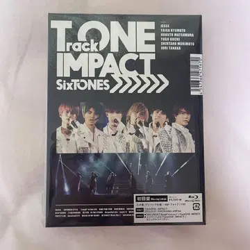 SixTONES TrackONE IMPACT 첫 번째 한정판 블루레이