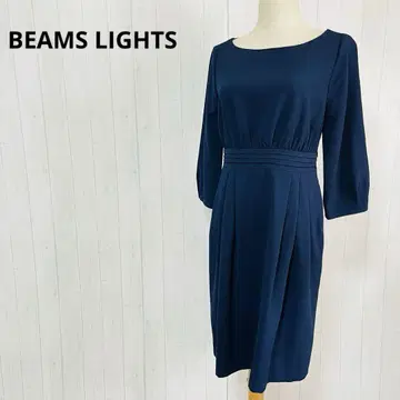 빔즈 빔즈 네이비 롱 원피스 입학식 관혼상제 행사 a599