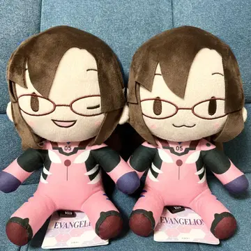 에반게리온 후와푸치 M 봉제 인형 마리 2종 세트