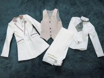 보크스 화이트 턱시도 (SDGrB) + 윙카라 셔츠 (SDB)