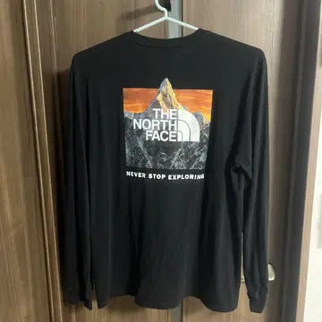 THE NORTH FACE 블랙 롱T XL 프로필 필독