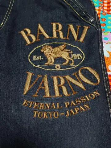 새상품 버니바노 데님 라이온 청바지 88 barn ivarno