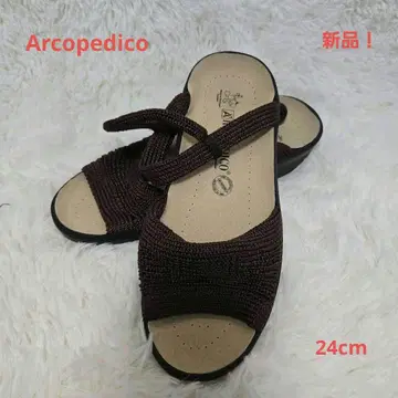 신상품! 아르코페디코 Arcopedico 브라운 샌들 37 24cm