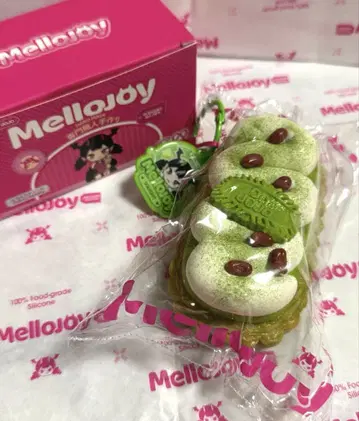 DIYJOJO Mellojoy 스퀴즈 핑거 타르트 말차 팥