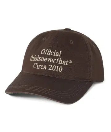 thisisneverthat Times Cap 브라운
