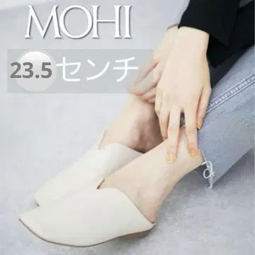MOHI 모히 스퀘어 바부쉬 플랫 슈즈 새상품 슬립온