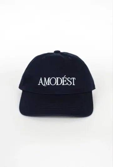 [ 완판 ] modest mood amodest cap 캡 네이비