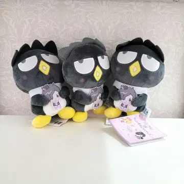 진천지개벽집단 지그재그 x 산리오 캐릭터즈 봉제 인형 카게마루 바츠마루