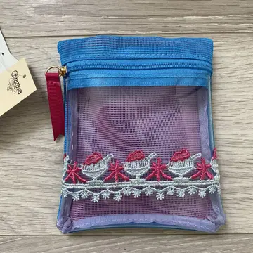 치카자와 레이스 파우치 빙수 택 포함 미사용 새상품