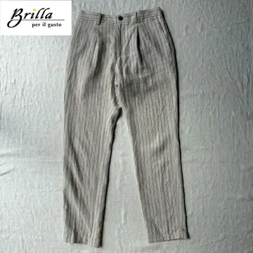 Brilla per il gusto 린넨 이지 팬츠 스트라이프