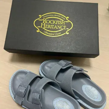 ROCKFISH HERITANCE 라이트 블루 슬리퍼