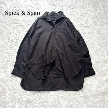Spick&Span HENP 론 루즈 셔츠 다크 브라운