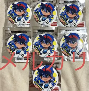 베이블레이드 파크 캔뱃지 BEYBLADE PARK 키노미야 타카오 7개