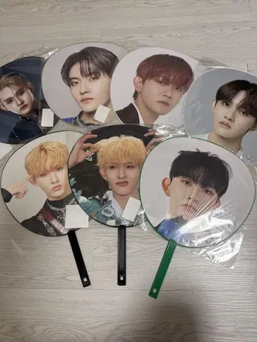 INI 타지마 쇼고 역대 부채 7종 세트