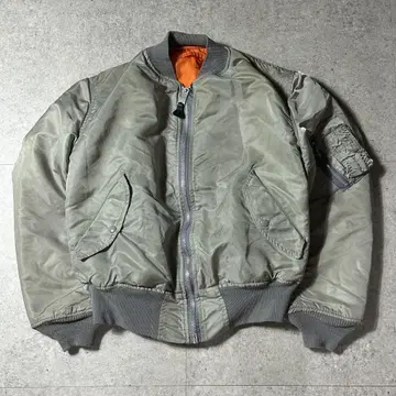Alpha ma1 실버 그레이 M USA제 80s