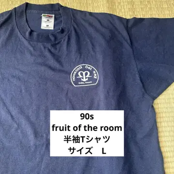 90년대 프룻 오브 더 룸 반팔 티셔츠 싱글 스티치 프린트 티