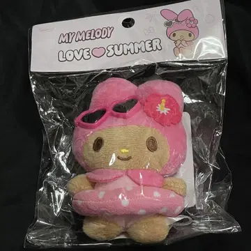 산리오 sanrio 마이멜로디 봉제 인형 한국 올리브영 일광화상 키홀더