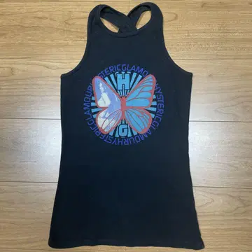 HYSTERIC GLAMOUR 버터플라이 탱크탑 레어 상품
