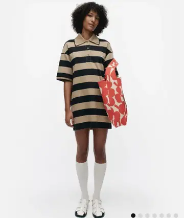 marimekko 폴로 셔츠 원피스