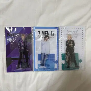 7 MEN 사무라이/이마노 다이키/아크릴 스탠드 3개 세트