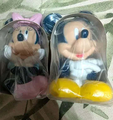 미키마우스 미니 마우스 피규어 뱅크 (저금통) SEGA 인형뽑기 경품