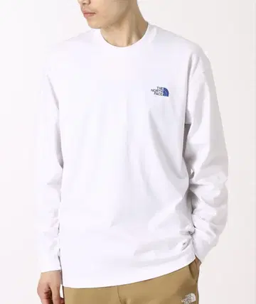 THE NORTH FACE L/S Back Square Logo Tee