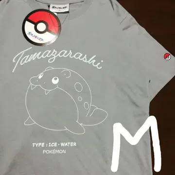 타마자라시 포켓몬 반팔 새상품 블루 그레이 M 티셔츠