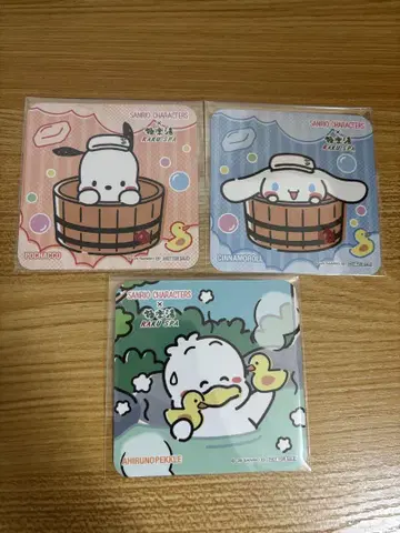 극락탕 산리오 코스터 시나몬 포차코 페쿠루
