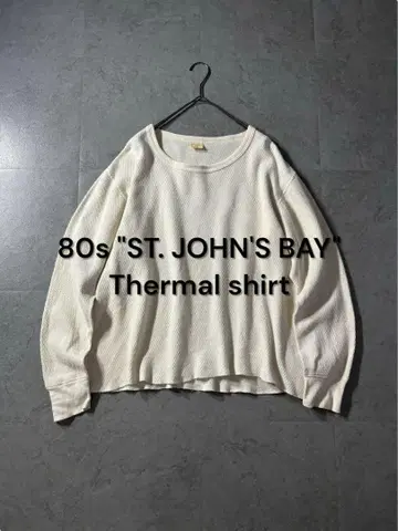 80년대 USA ST JOHN'S BAY Thermal 써멀 셔츠