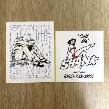 SHANK (생크) / 스티커 2개