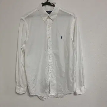 MENS 랄프 로렌 자수 버튼 다운 셔츠 M 175/96A
