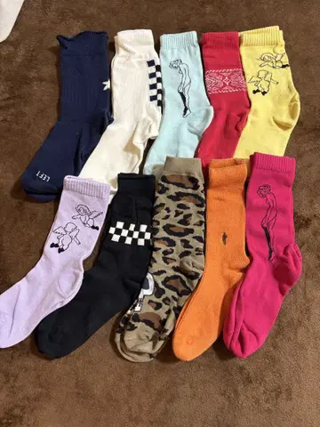 whimsy socks/ROSTER socks 세트 판매