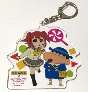 쿠로사와 루비 크레용 신짱 콜라보 아크링 키링 러브 라이브 Aqours