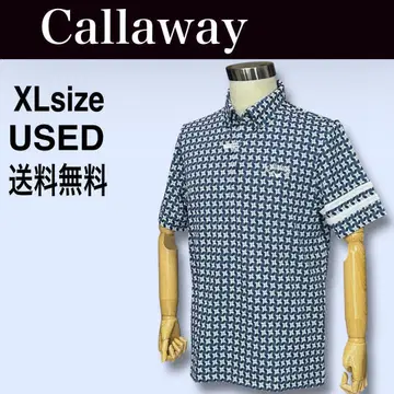 Callaway 캘러웨이 피케 셔츠 네이비 골프 무료배송