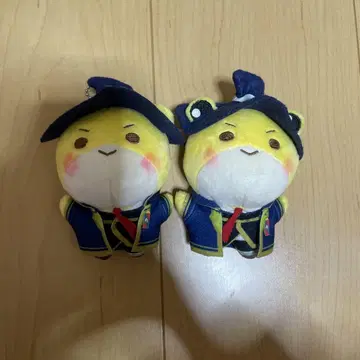 컬러풀 피치 마법 학원 봉제 인형 키링 시바