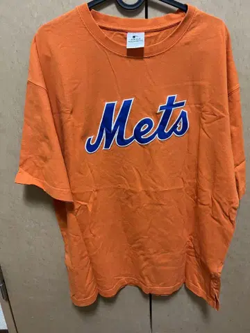 Mets 오렌지 티셔츠 L 사이즈