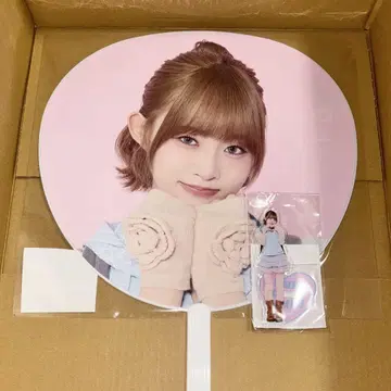 ME:I 이이다 시즈쿠 부채 아크릴 스탠드