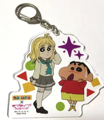 오하라 마리 짱구는 못말려 콜라보 아크링 키링 러브라이브 Aqours