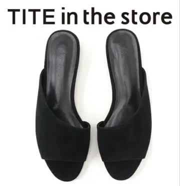 TITE IN THE STORE 블랙 샌들
