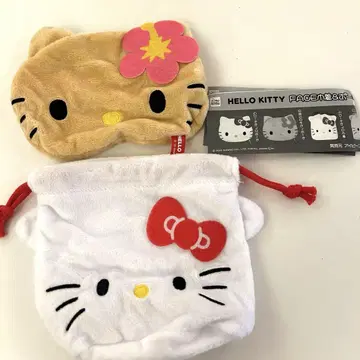 산리오 FACE 복조리 & 파우치 컬렉션 일광화상 키티 2종 세트