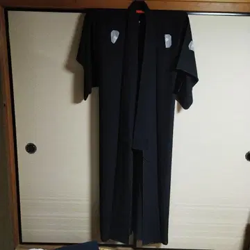 여름용 상복 명주 순수 실크 교육용 실 부착 다섯 문양 화장 64cm