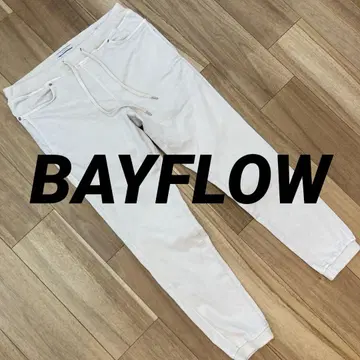 BAYFLOW 베이플로우 조거 팬츠 이지 팬츠 베이지 사이즈 4