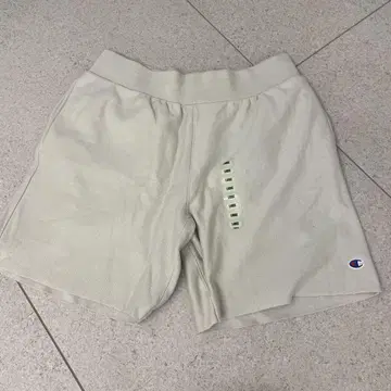 새상품 챔피온 REVERSE WEAVE 맨투맨 숏팬츠 베이지 L