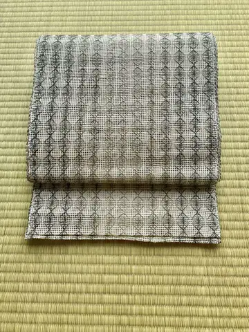 얇은 비단 오비(약 24cm) 여름 오비 그린 계열